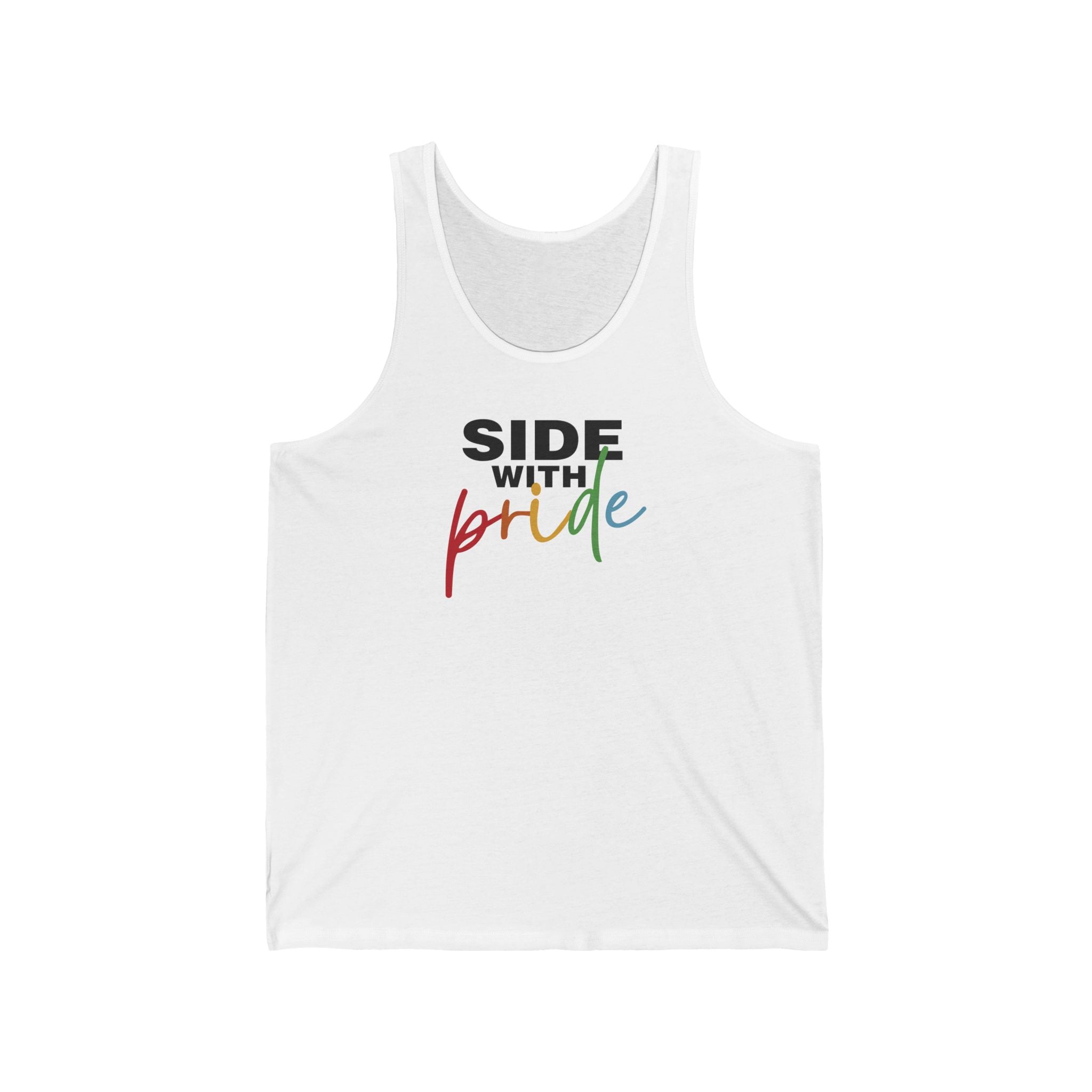 Side With Pride Tank Top - Side Guys Collection
